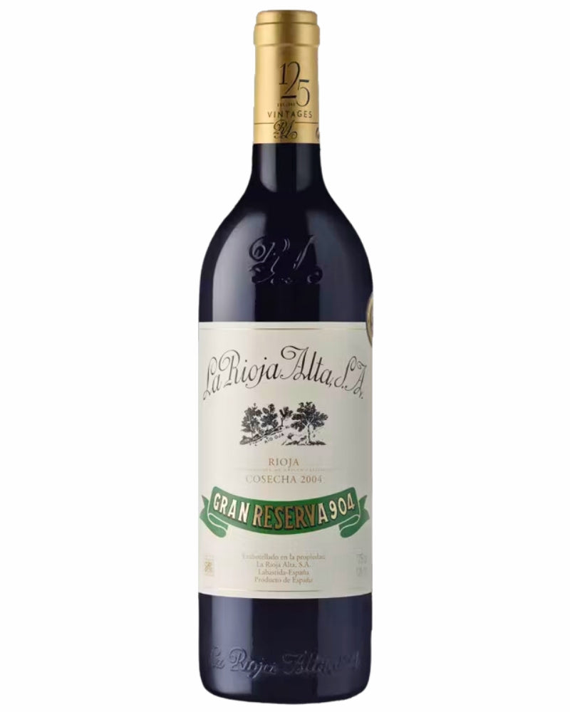 La Rioja Alta S.A. Gran Reserva 904 Rioja DOCa 2004