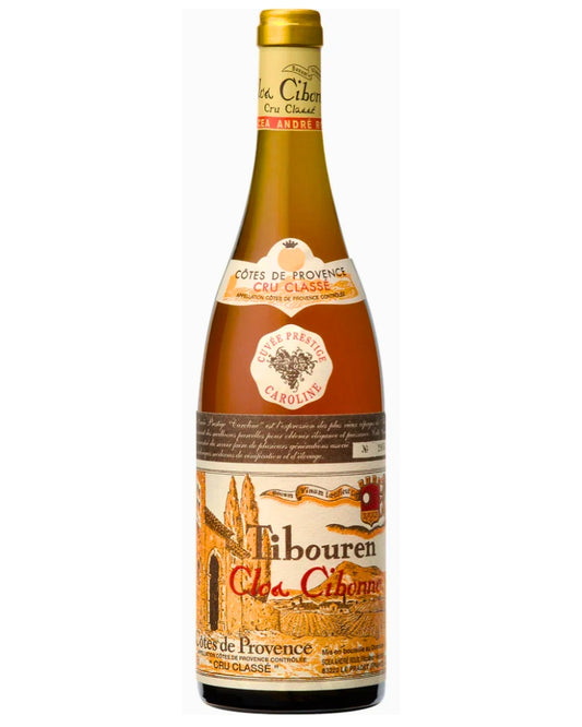 Clos Cibonne Cotes de Provence Tibouren Cuvee Prestige Caroline Rose 2022