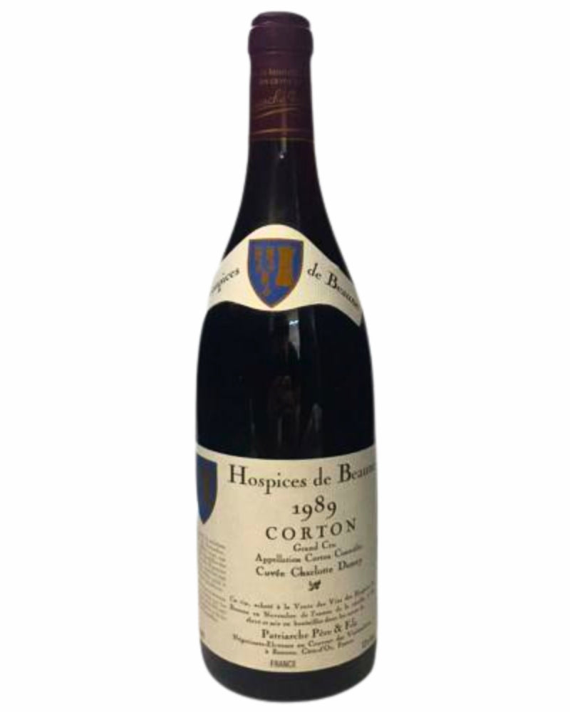 Hospices de Beaune Corton Cuvee Charlotte Dumay Grand Cru Patriarche Pere & Fils 1989