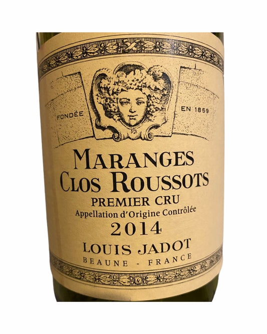 Louis Jadot Clos Roussots Maranges Premier Cru 2014